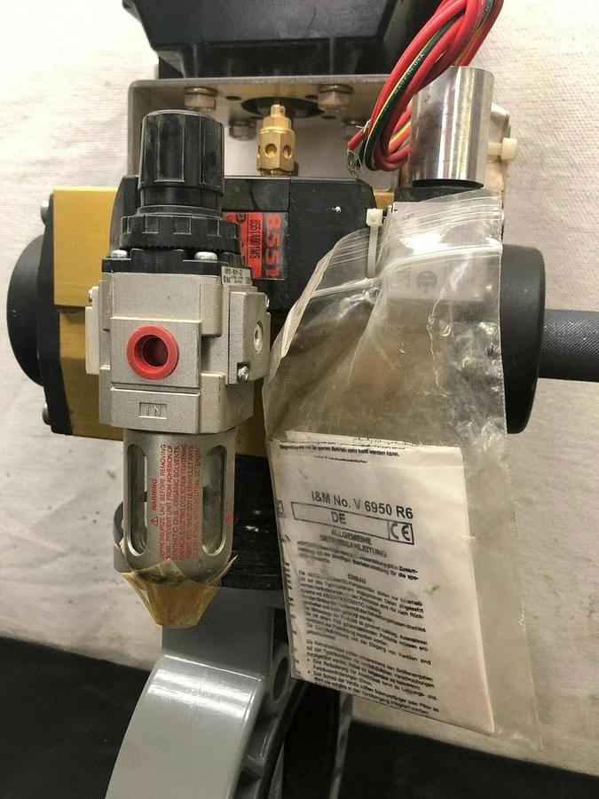 Used Hayward 4” Butterfly Valve w/ Remote Control RCI 435 DA Actuator
