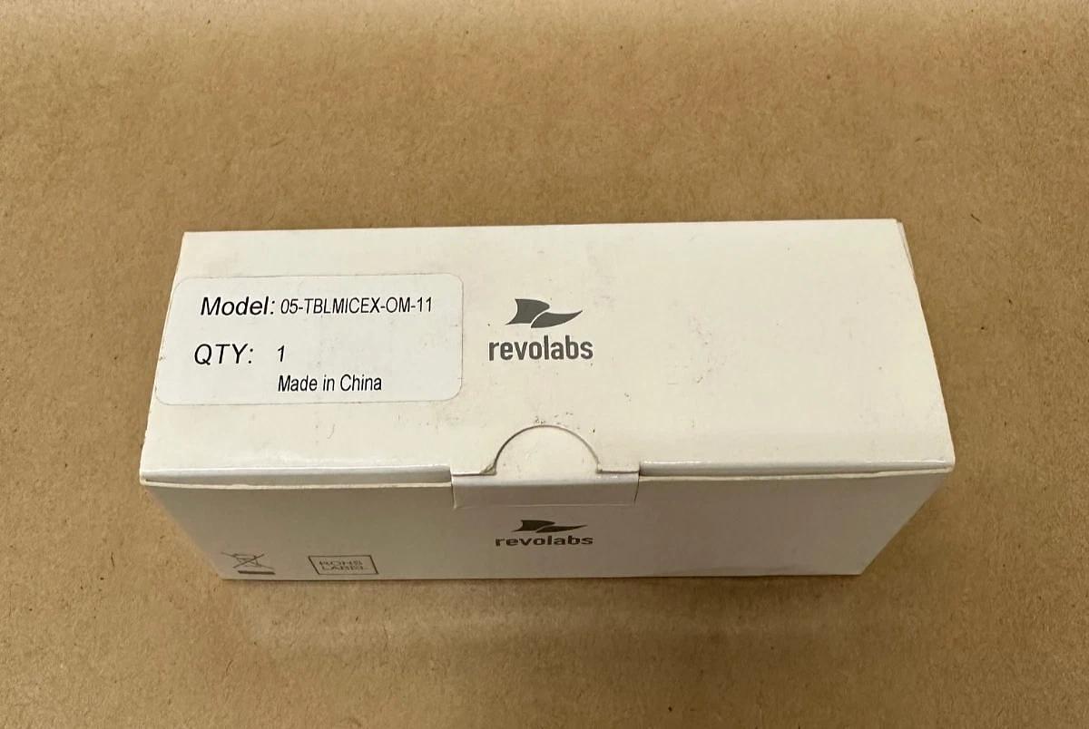 Used Revolabs 05-TBLMICEX-OM-11 Solo Tabletop Boundary Wireless Microphone *NEW*