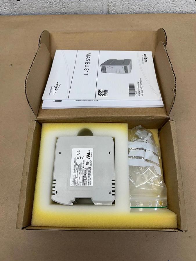 New - open box FLYGT MASBU811 Xylem Water MAS Pump Monitoring Base Unit *NEW*