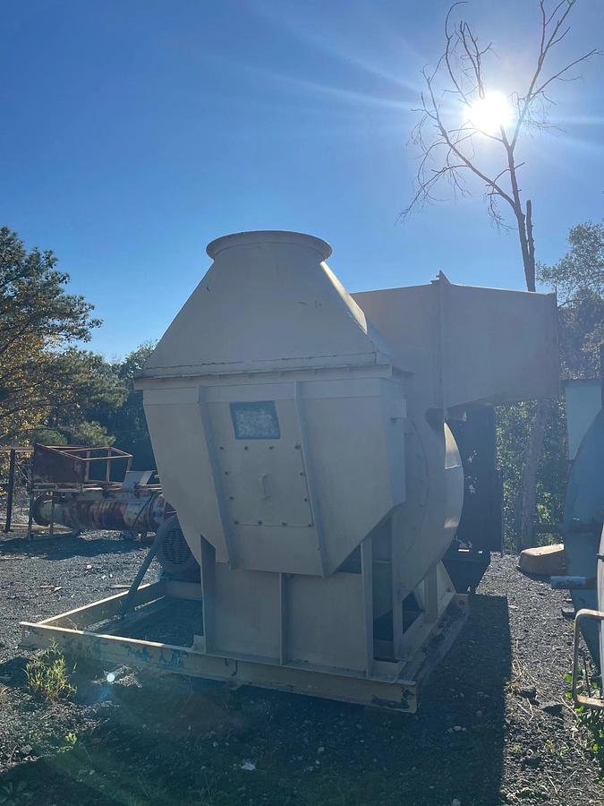 Used Twin City Fan & Blower Co 933 CCE Top Horizontal Blower, 100Hp, 1775RPM, 460V