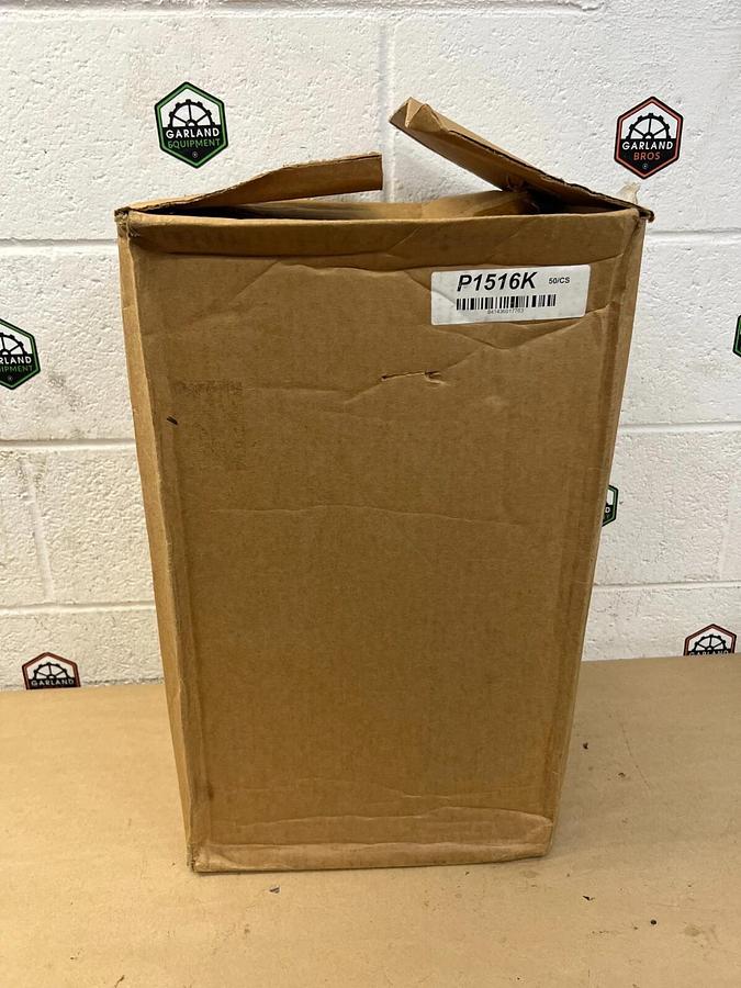 Used P1516K Mailing Tube w/ Cap: 50 Tubes/50 Caps - 17" x 1-1/2"