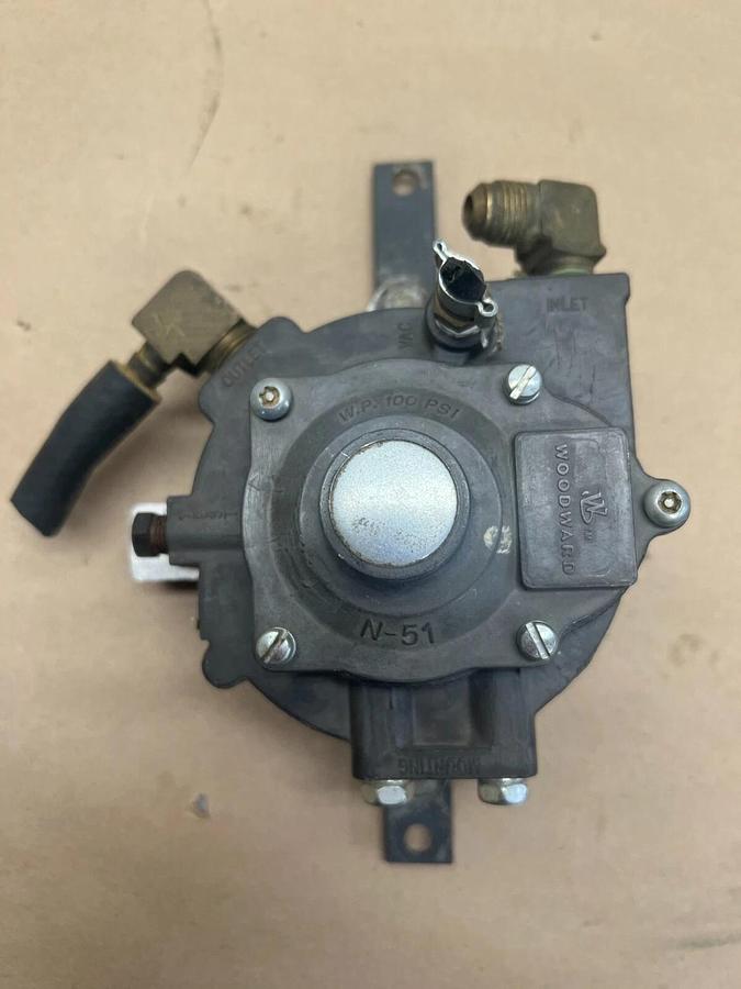 Used Woodward N-51A Propane Converter Regulator