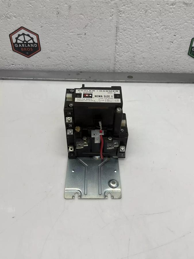 Used Cutler Hammer A10CN0 Nema Size 1 Series A1 Volt Coil