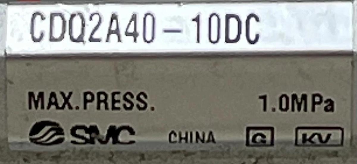Used SMC CDQ2A40-10DC Compact Cylinder