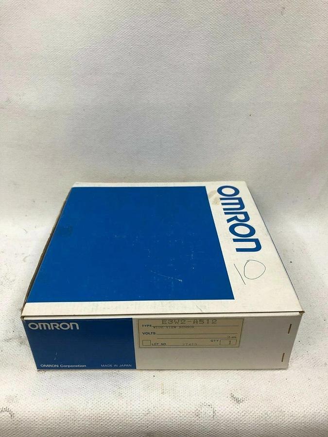 Used Omron S3D-P Setting Unit with E3W2-A512 Wide View Sensor