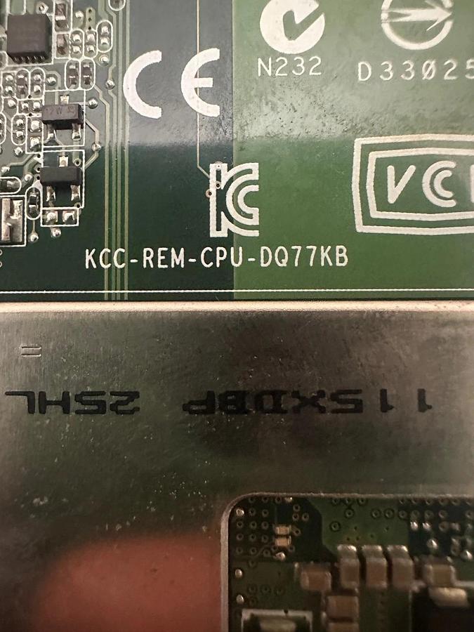 Used Intel DQ77KB Thin Mini-ITX Media Series