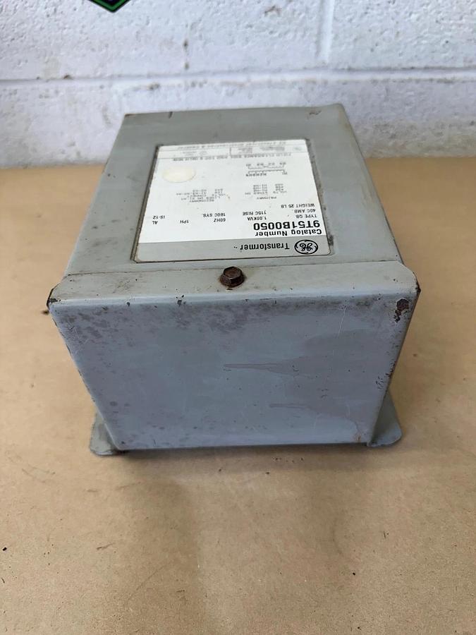 Used General Electric 9T51B0050 Transformer, 1.00KVA, 60Hz