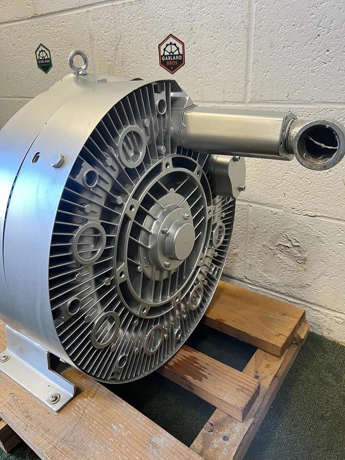 Used Airtech 3BA76200AT46-8 4.0KW/5.36HP Regenerative Blower, IP 55
