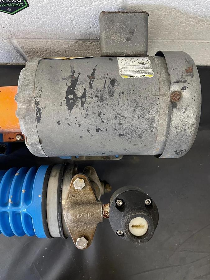 Used Madden MF160C Diaphragm Metering Pump w/ Baldor Electric Motor 0.5 HP