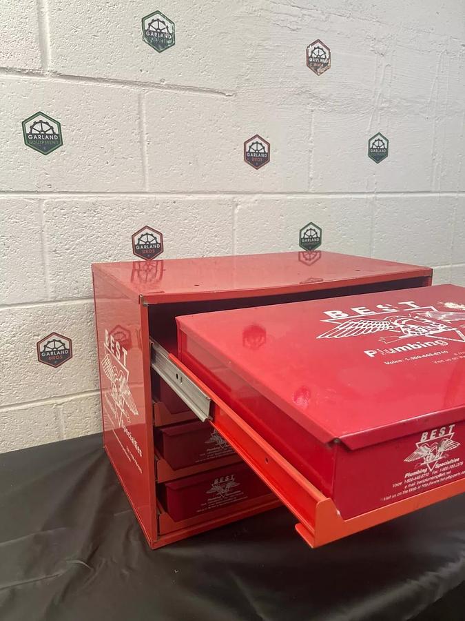 Used Best Plumbing Specialties Large Kit Box/ Storage Container, Assorted Products