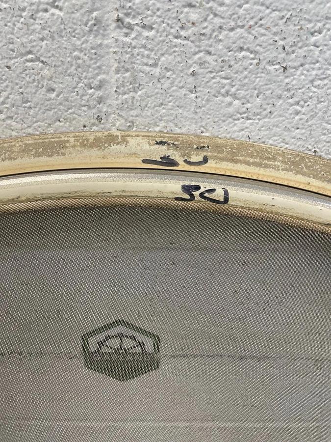 Used Stainless Steel 40” Mesh for Vibratory Screener, 30 microns