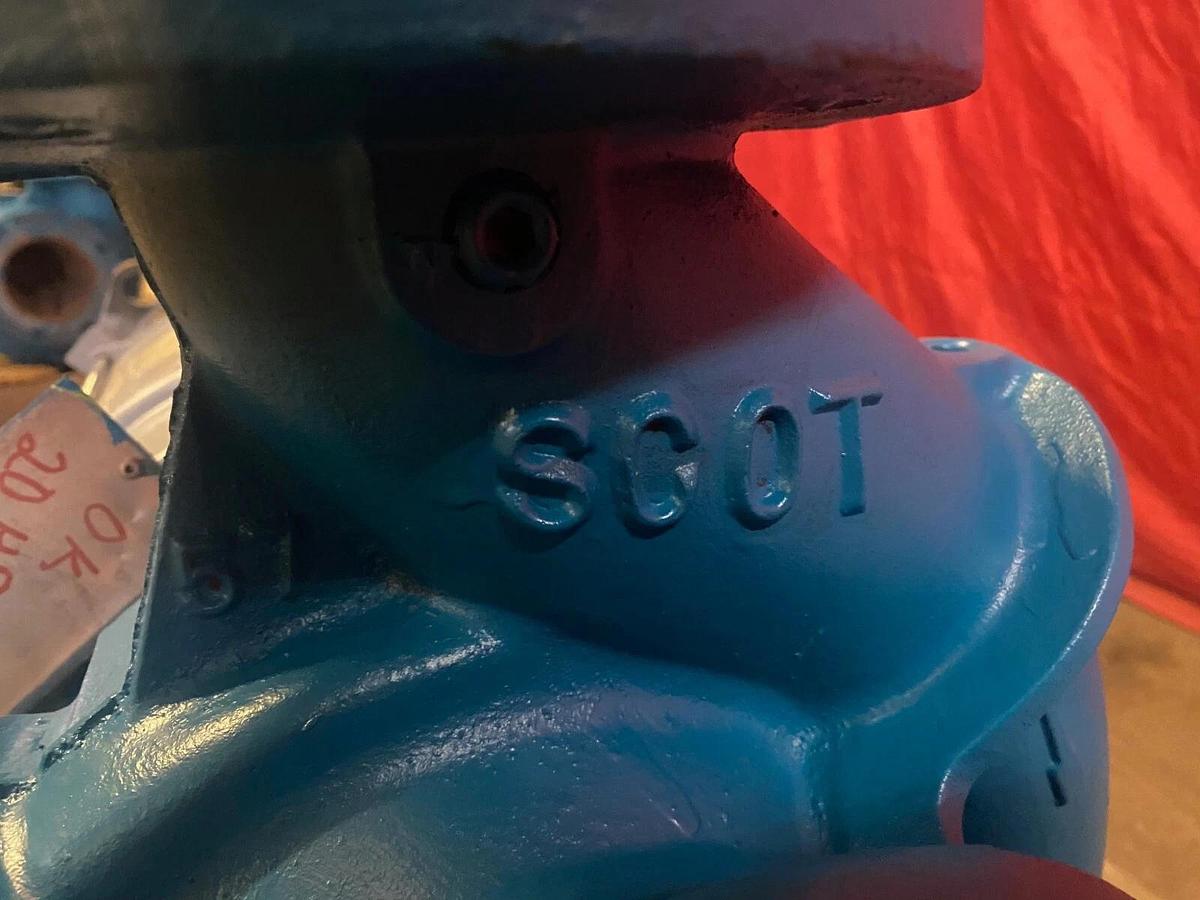 Used Scot 57 Motor Pump 4 X 3, US Electric Motor 20HP, 3520 RPM