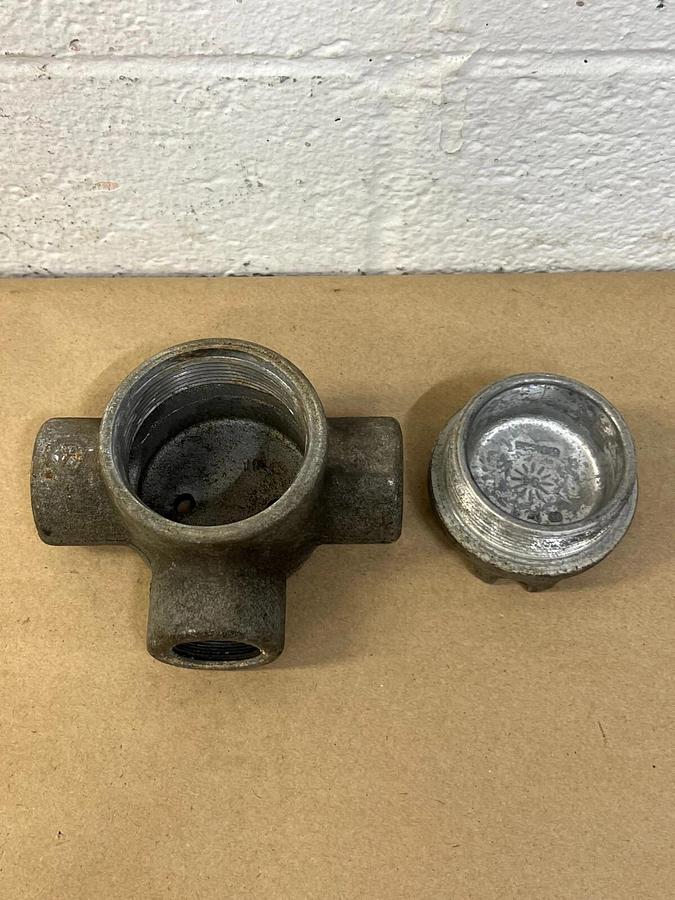 Used Crouse Hinds GUAT 24 Explosion Proof Conduit Outlet Box