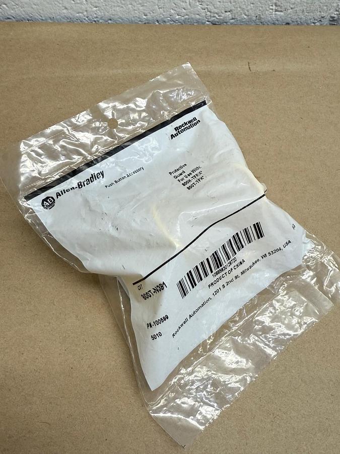 Used Allen-Bradley 800T-N381 Push Button Accessory, Protective Guard
