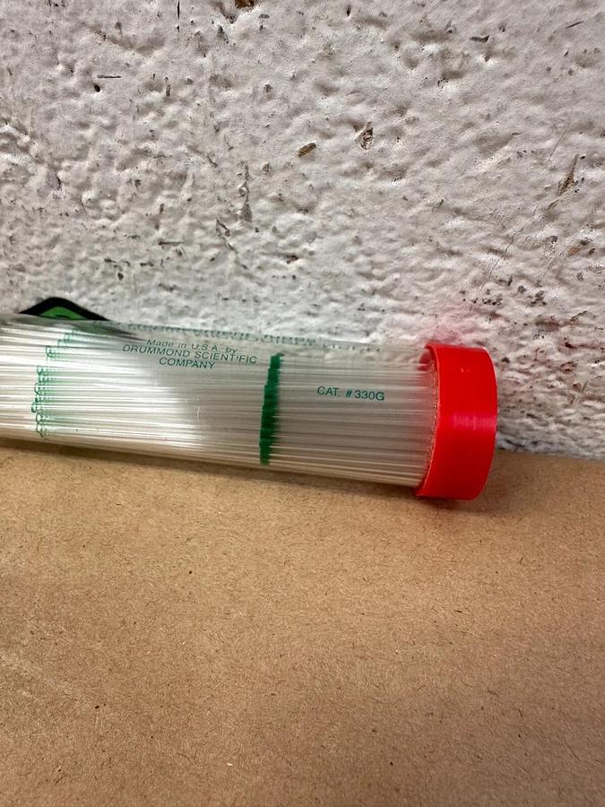 Drummond Scientific Cat 330G, 30 uL Microdispenser Replacement Tubes, (2) of 100