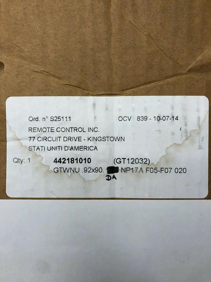 Rotork GTWNU 92X90 Pneumatic Actuator