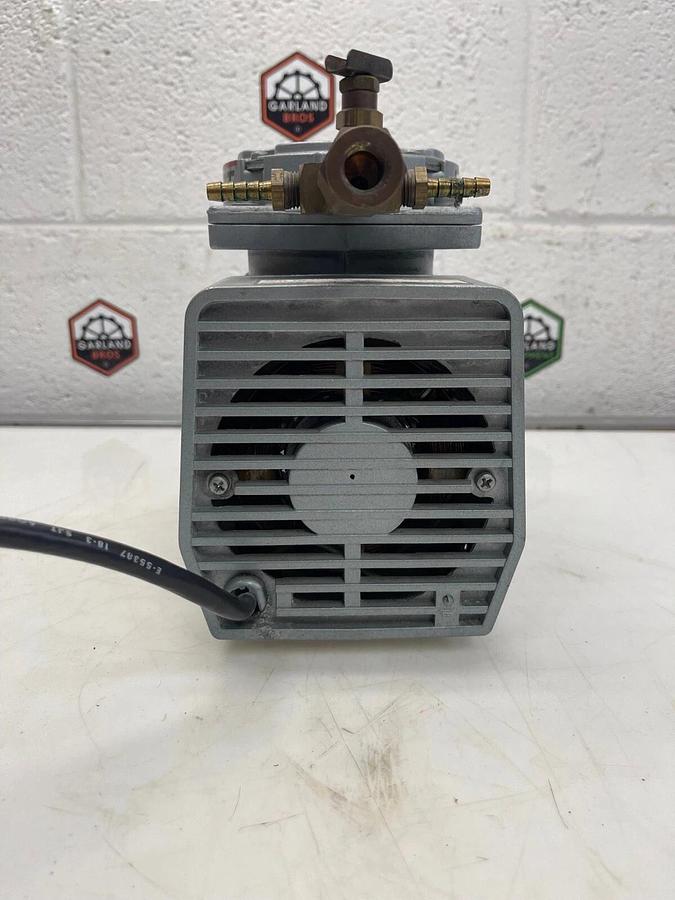 Used GAST DOA-P101-AA Compressor Diaphragm Vacuum Pump, 115 V, 4.2 Amps, 60 Hz