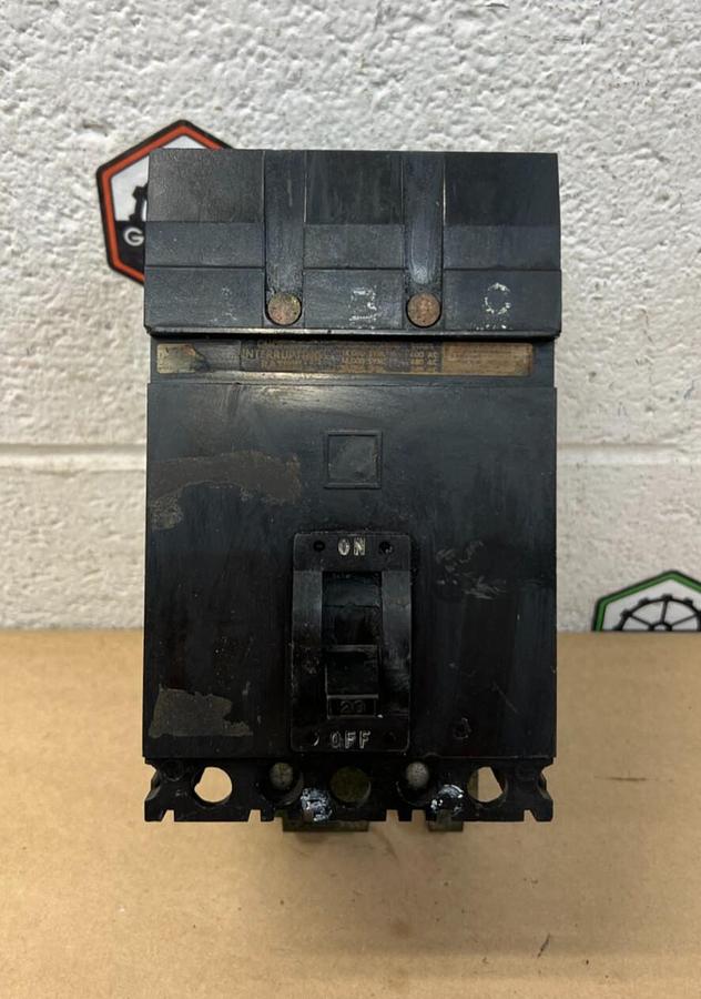 Used Square D KL-592 3 Pole Circuit Breaker 600VAC