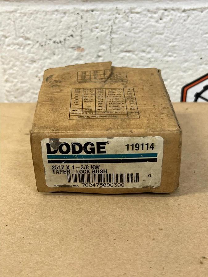 Dodge 2517X1-3/8 KW Taper- Lock Bush