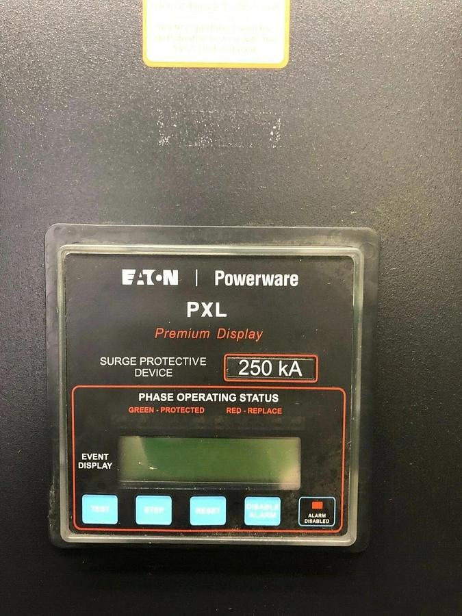 Used Eaton PXL250480YPK Transient Surge Supressor