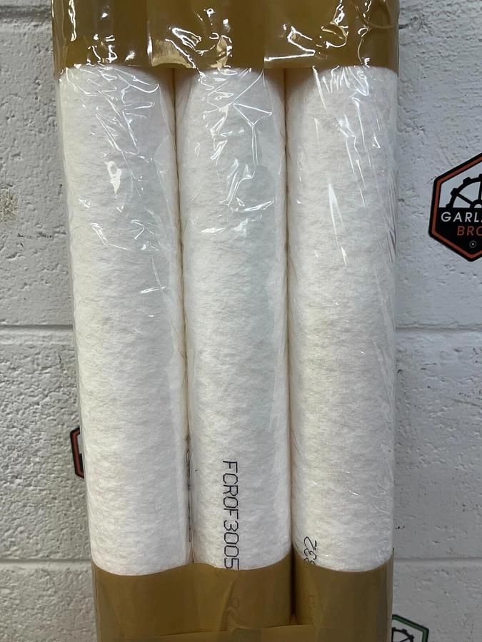 Used Sediment Water Filter FCR0F3005, 30” (pack of 3)