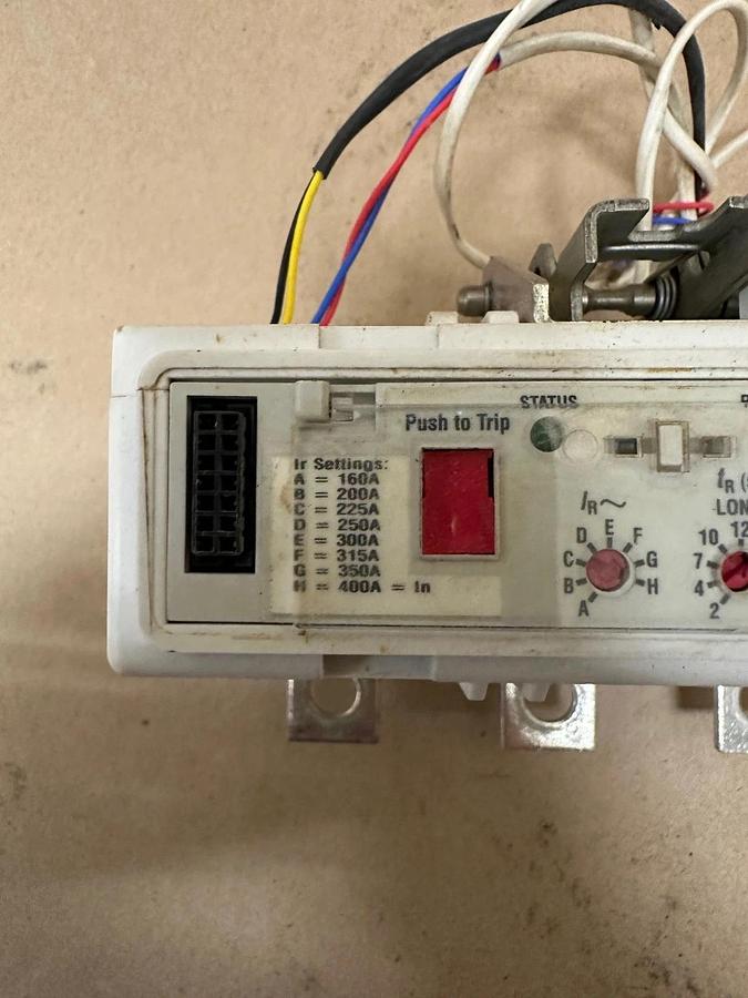 Used Eaton KES3400ALSI Electronic LSI Trip Unit 400A 3 Pole