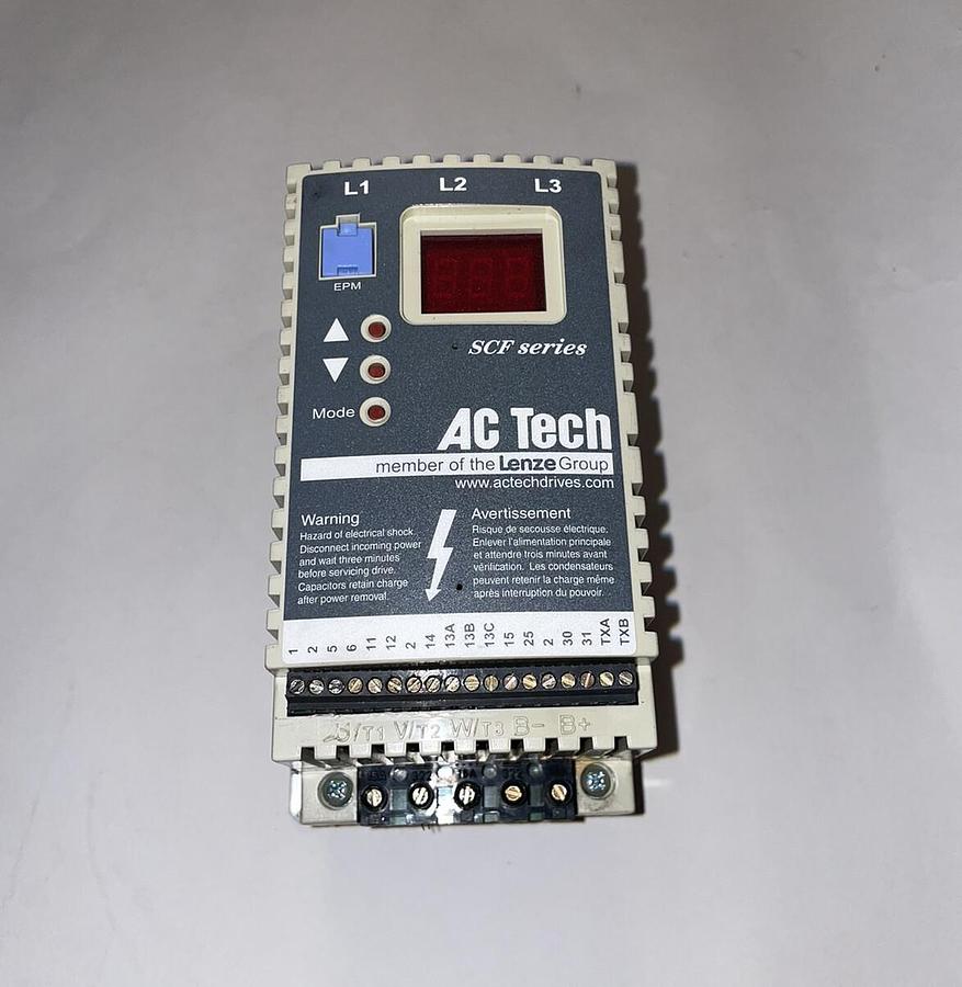 Used AC Tech SF4100 VFD Drive, 10Hp, 7.5Kw