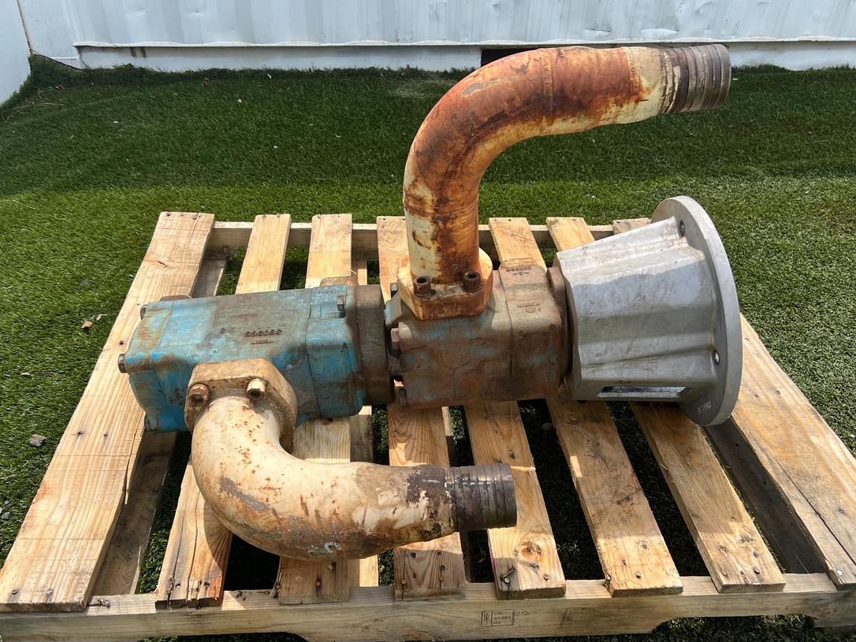 Used Vickers 4535V60A3811A22 Fixed-Displacement Double Vane Pump Assembly