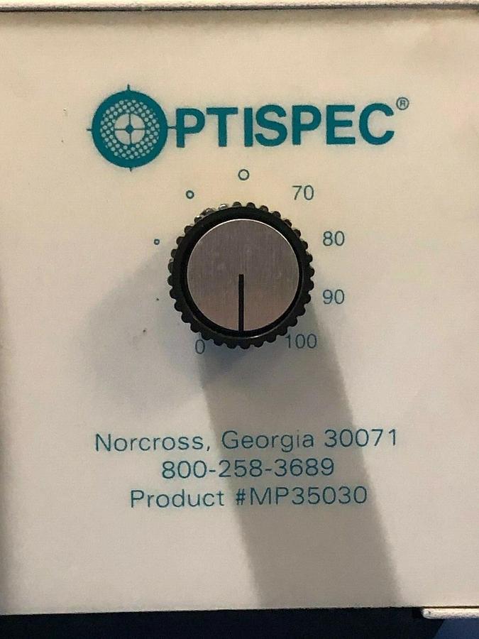 Used Optispec MP35030 Light Source with Dolan Jenner AI-2 FLD Series