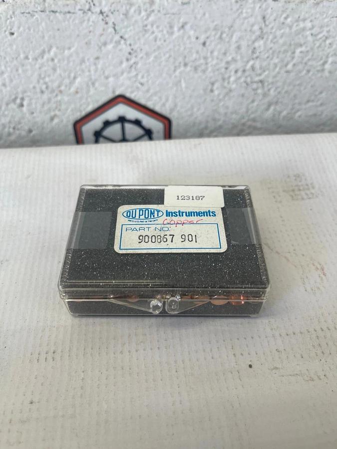 New - open box DuPont Instruments 900867-901 Testing Trays / Copper