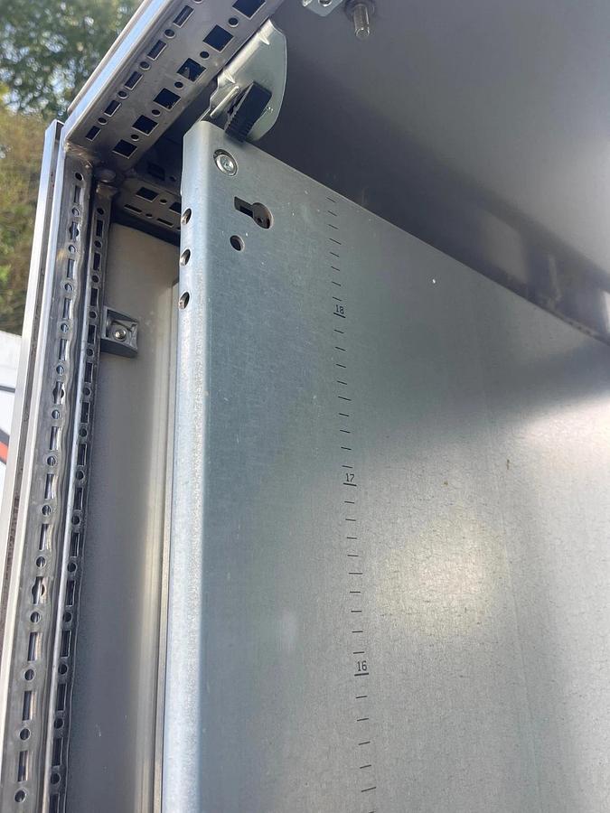 Used Rittal TS 8012.019, Freestanding Stainless Steel Enclosure, Material No. 9978422