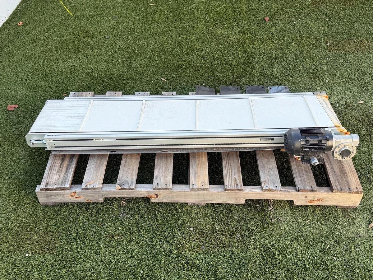 Used 65” Conveyor w/ TE FC 63M4B-40 H .24Hp Motor and Bonfiglioli VF44 P1 P63B14 Gear