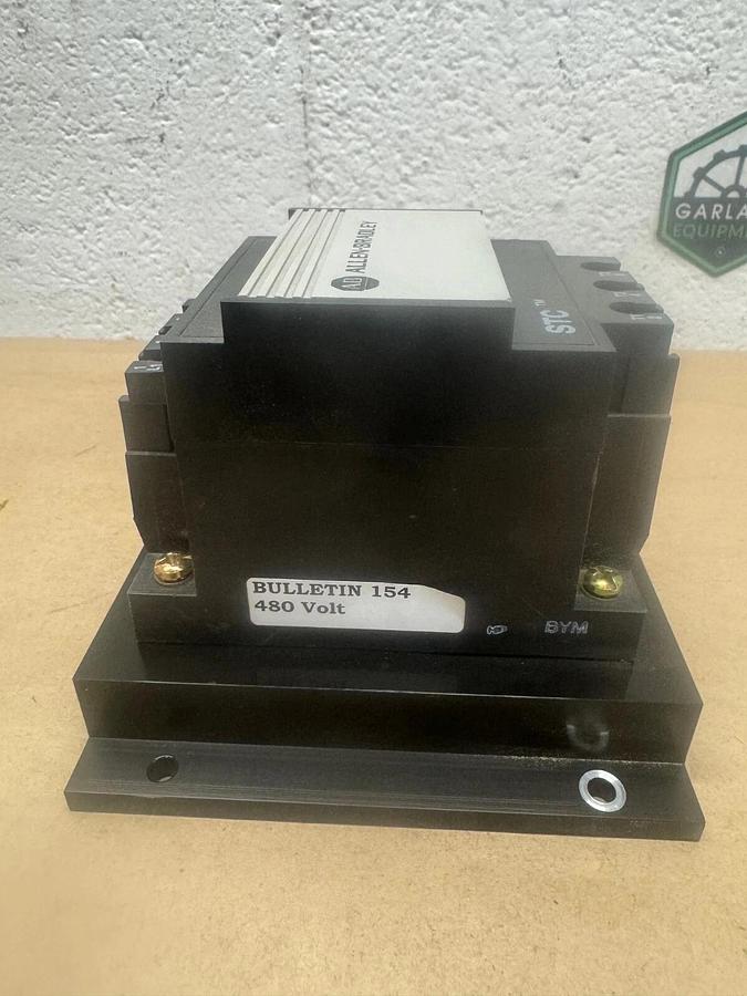 Used Allen Bradley 154-A16NB Starting Torque Controller 3 Ph 400-480VAC, 7.5kW, 10Hp