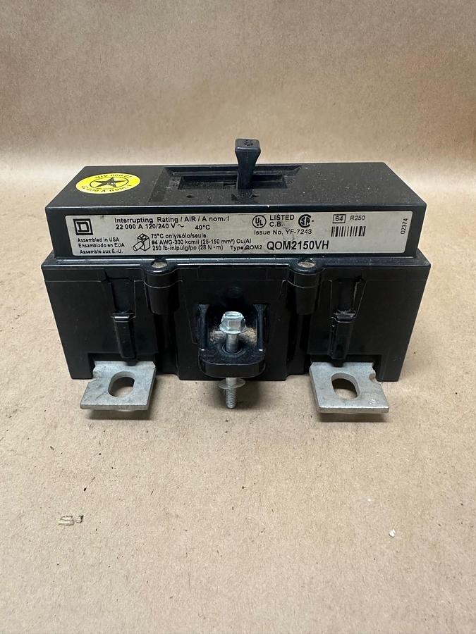 Square D QOM2150VH Circuit Breaker 150A *NEW*