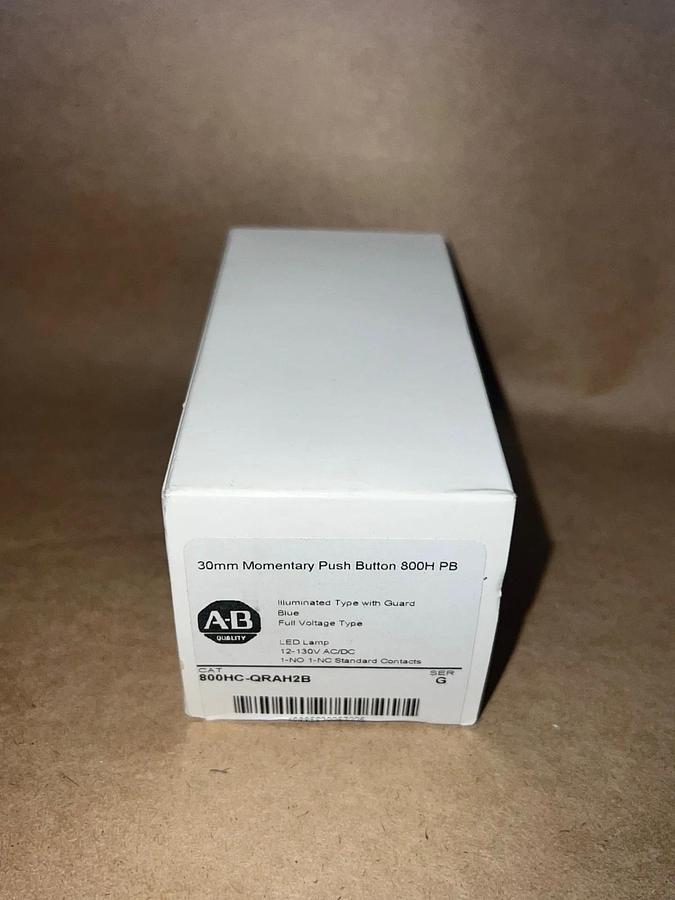 Allen Bradley 800HC-QRAH2B Ser G 30mm Momentary Push Button *FACTORY SEALED*