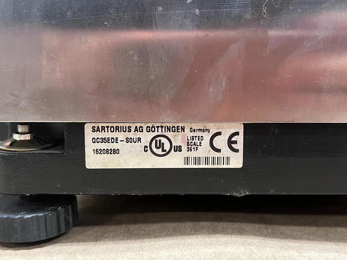 Used Sartorius QC35EDE-S Checkweigher Scale