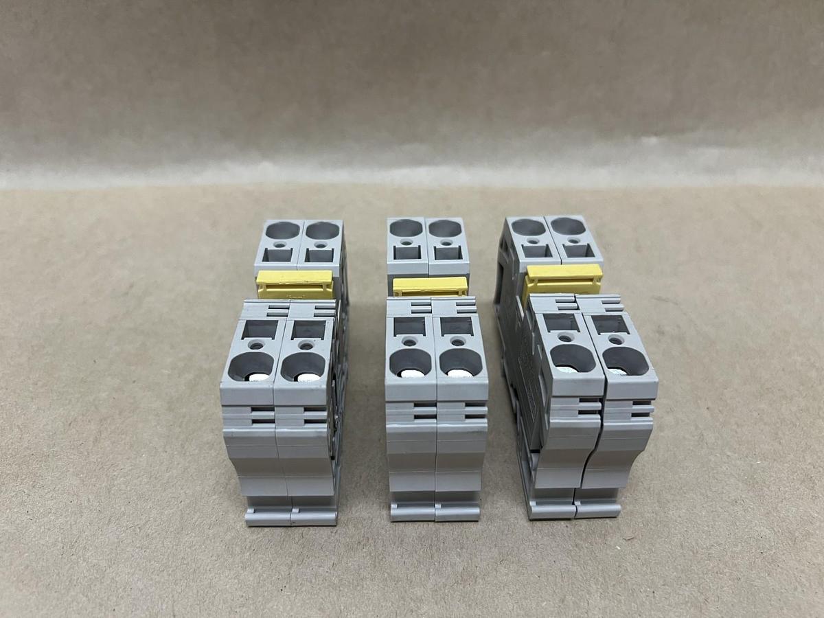 Used Weidmüller ZDU 16 Terminal Block - Lot of 3