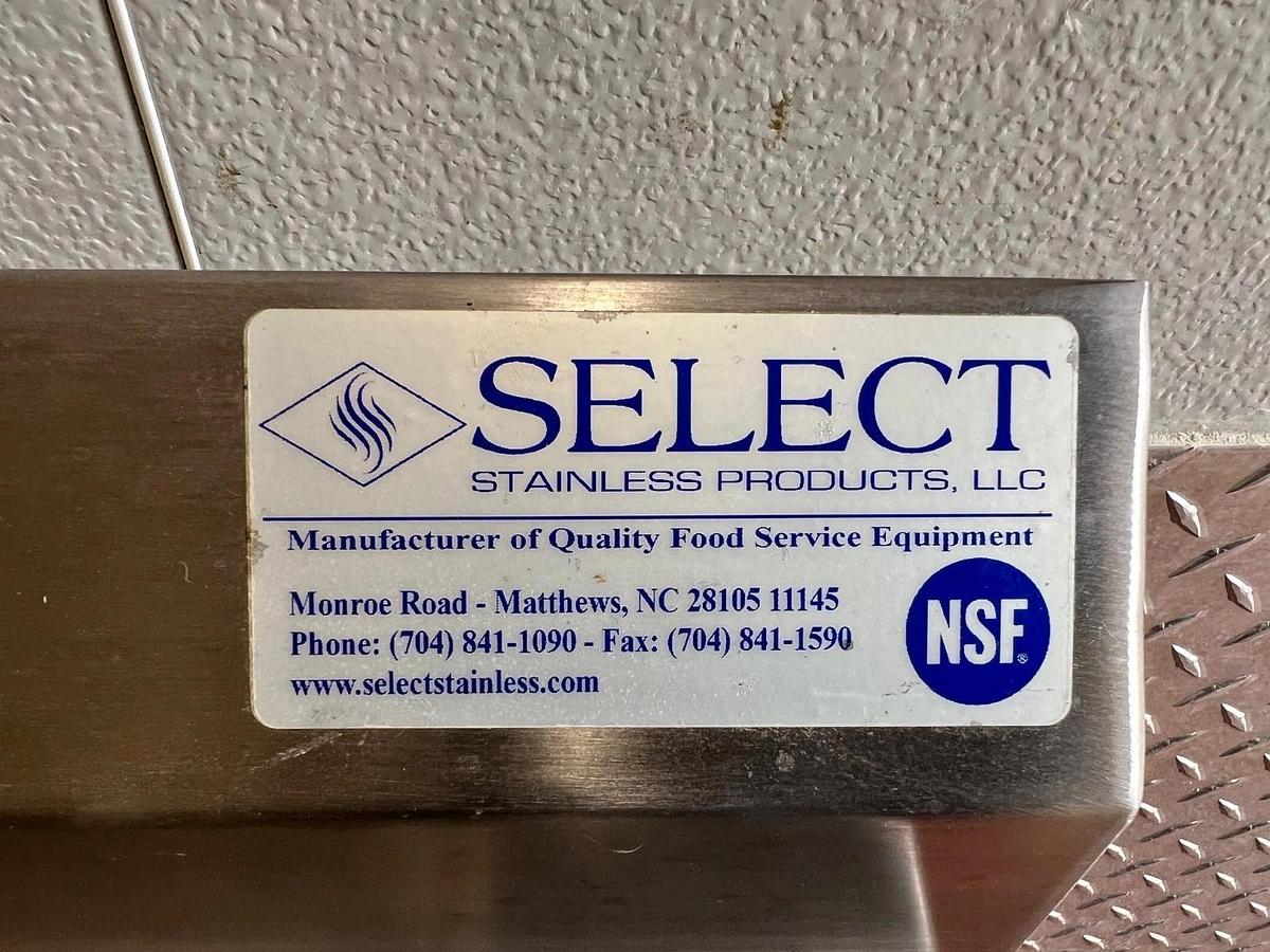 Used Select Stainless Table with Safe