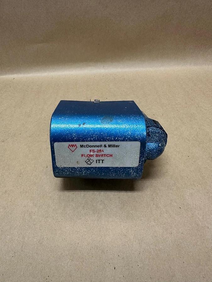Used McDonnell & Miller FS-251 Flow Switch
