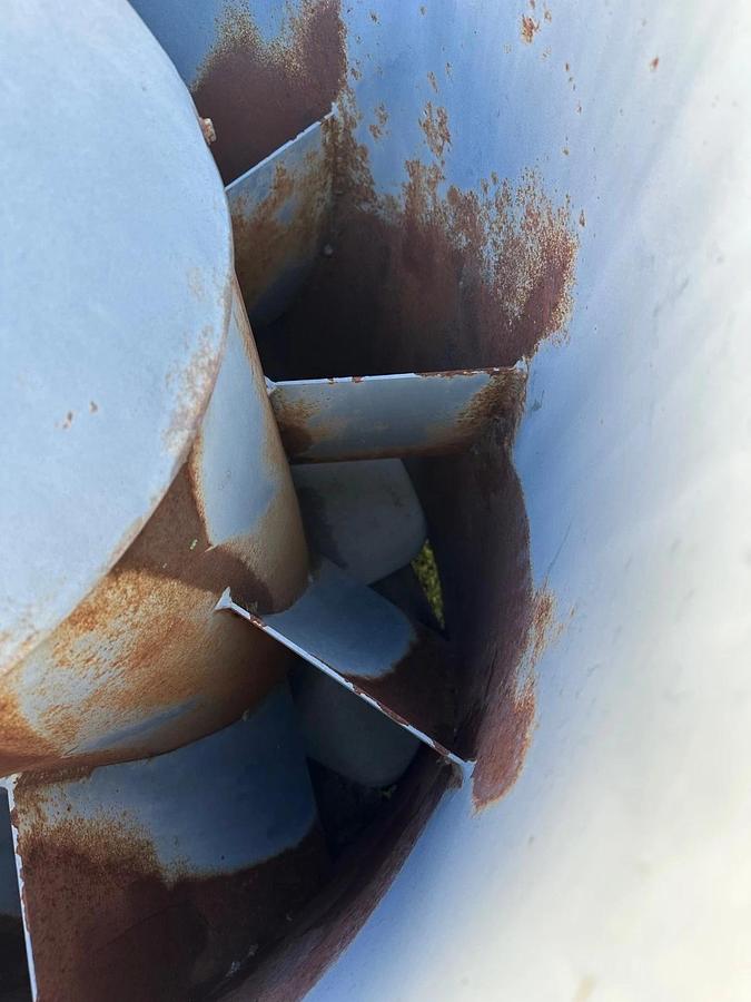 Used Hartzell Fan 54-20-V00 Axial Inline, 25 TE Hp @ 1780RPM 575V