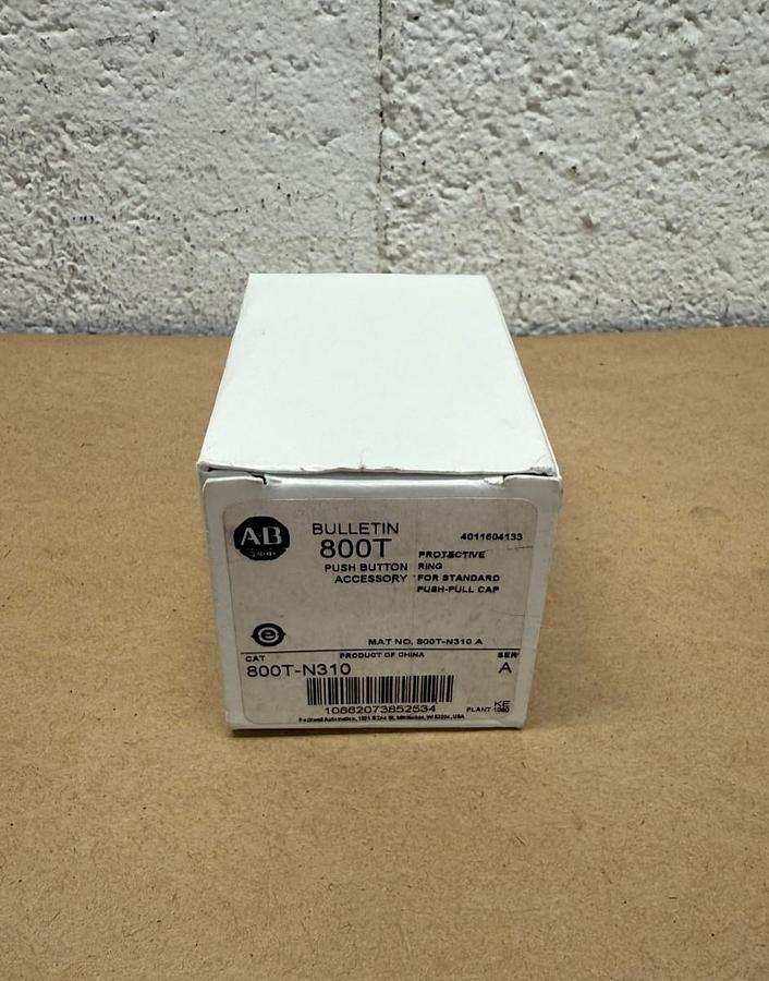 Used Allen-Bradley 800T-N310 Protective Ring for Standard Push-Pull Cap