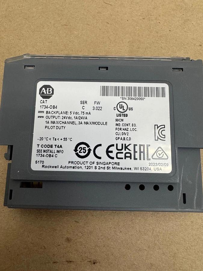 Allen Bradley 1734-OB4 Series C, 4-Point Digital Output Module
