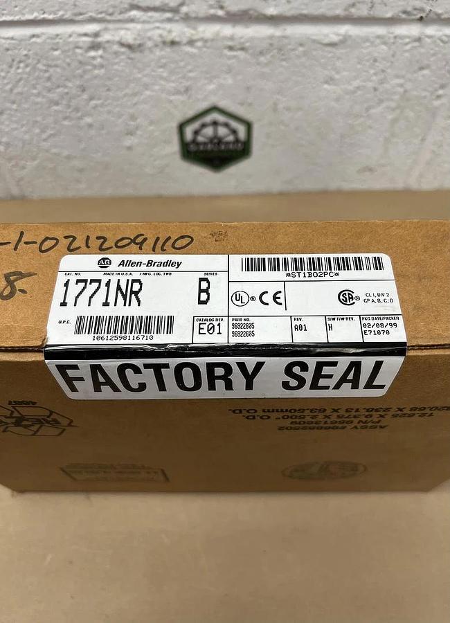 Used Allen Bradley 1771NR Ser. B Input Module, REV A01, PN: 96922605