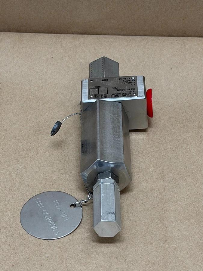 Used Flowsafe F84L-2 Micro Safety Relief Valve