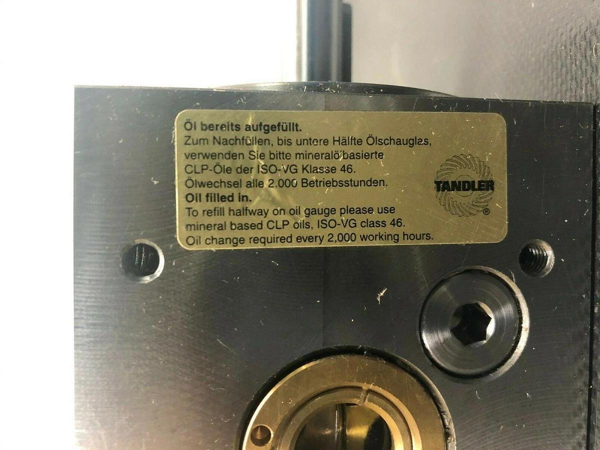 Tandler 00 III Stainless Steel Gearbox Ratio: 1:1 Size 00 Wheel Arrangement III