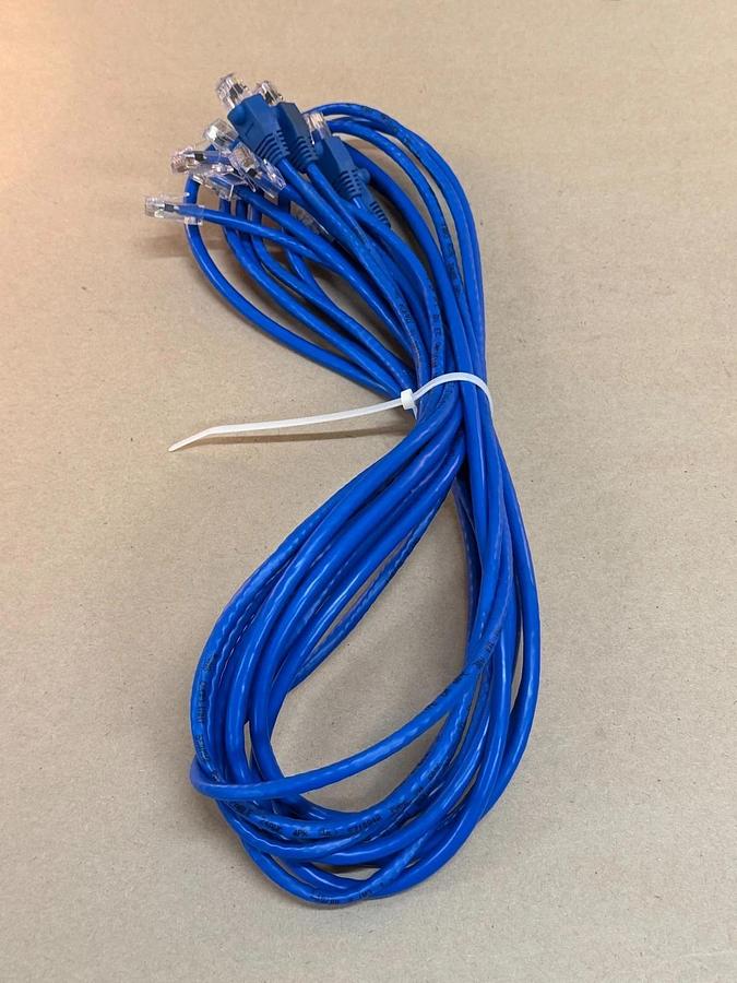 Used E188630 Type CM 24 AWG Ethernet Cable - Lot of 5