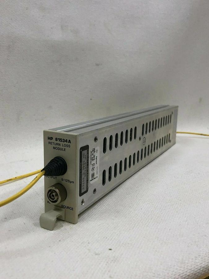 Used HP 81534A Optical Return Loss Module