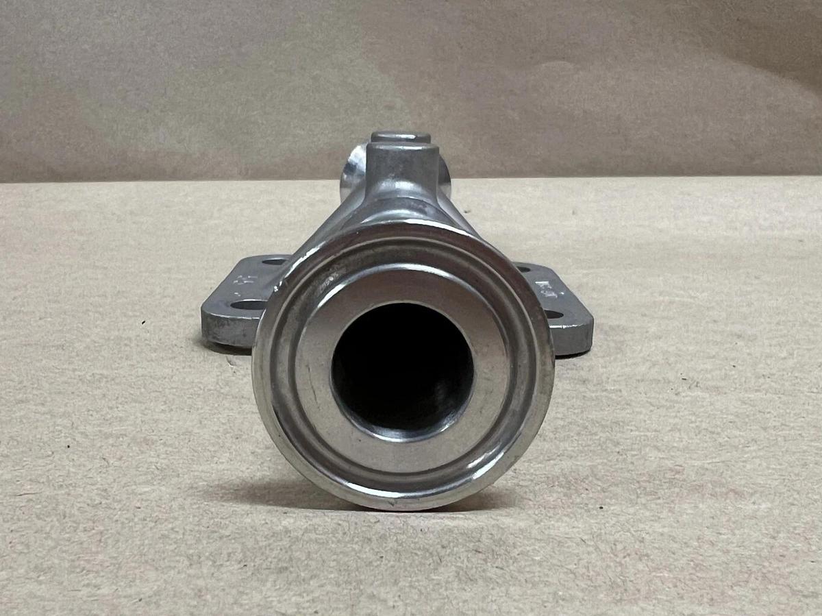 Used Gemü 316L 3/4" SS Multi-Port Block Valve Body