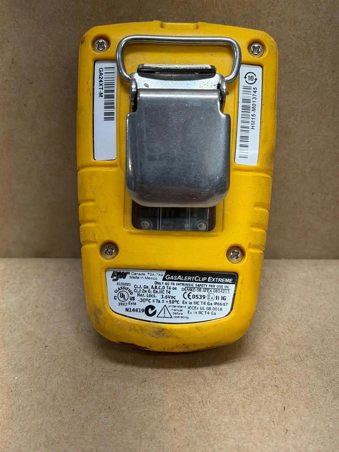 Used BW Technologies GA24XT-M Gas Alert Clip