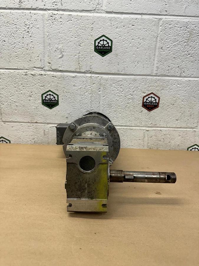 Used Nord SK1SI50 Flexbloc WormGear 1”D x 5-13/16” Shaft Baldor KM3454 1/4Hp 1725Rpm